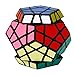 Megaminx 3x3x3 Speed Magic Cube Puzzles,12 Colors Dodecahedron ABS Ultra-smooth Master Speed Twist Cube,Brain Teaser Toys & Gifts by YKL WORLD (Black)