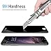 Renrencoo iPhone 8 Plus/7 Plus Screen Protector Privacy Tempered Glass, Case Friendly, Anti-Spy Screen Premium Anti-Scratch/Fingerprint, Easy Install - 2 Piece