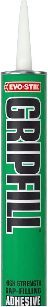 EVO-STIK GripFill Buff 350ml Gap Filling Adhesive Bonds Almost Any Surface