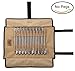 SPARIK ENJOY (TM Strong Duty Canvas Tent Nail Storage Bag Tent Stakes Pegs Durable Pouch Holder Case（Tent Pegs Not Included）-Hold Up to 20pcs Stakes