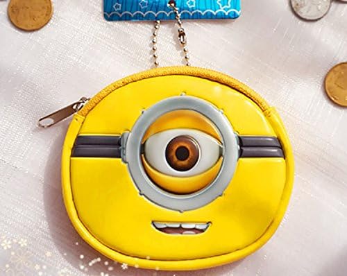 CJB Minions Despicable Me Coin Pocket Yellow Oval (US Seller)