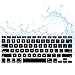 Keyboard Cover for MacBook Pro 13”15”17” MacBook Air 13” (with or without Retina Display) Keyboard Skin for MacBook Air 13 Inch （Black） (Black)