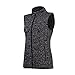 SPOEAR Zip Up Womens Vest with Zipper Pockets Athletic Sweater Fleece Vest Sleeveless Sweater Jacket