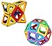 dreambuilderToy Magnetic Tiles Building Blocks Game Set Toys (40 PC Set) (Regular Color)