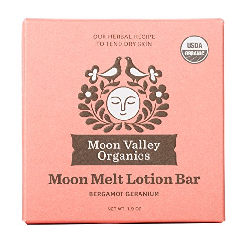 Moon Valley Organics - Moon Melt Lotion Bar 1.9 oz. - Bergamot Geranium