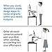 Ergotron – WorkFit-T Standing Desk Converter, Dual Monitor Sit Stand Desk Riser for Tabletops – 35 Inch Width, Black