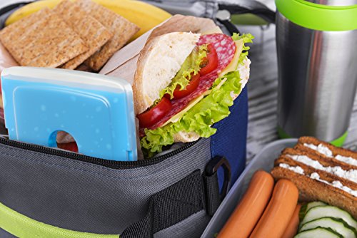 image for Healthy Packers [NEW] Cool Pack, Slim and Reusable Ice Pack for Lunch 