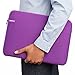 Amazon Basics 17.3-Inch Laptop Sleeve, Protective Case with Zipper - Purple