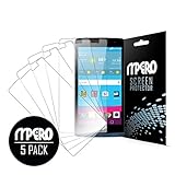 LG Tribute 2 Screen Protector Cover, Ultra Clear 5-Pack - MPERO
