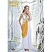 EraSpooky Women's Roman Lady Greek Goddess Costume(White, OneSize)