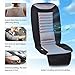 Snailax Cooling car seat Cushion with 2 Levels Cool car Fan and 2 Vibration Massager Motors on Lower Back, car seat Cooling pad for Car Truck, Office or Home use AL252