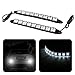 EEEKit 2X Universal Car Vehicles 9 LED DC 12V Daytime Running Light DRL Kit Fog Light Day Driving Daylight Lamp primary