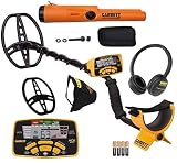 Garrett ACE 400 Metal Detector with DD Waterproof Search Coil and Pro-Pointer AT