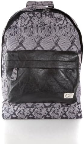 GewGaw Adult GewGaw Snake Skin Print Rucksack Backpack with Pocket