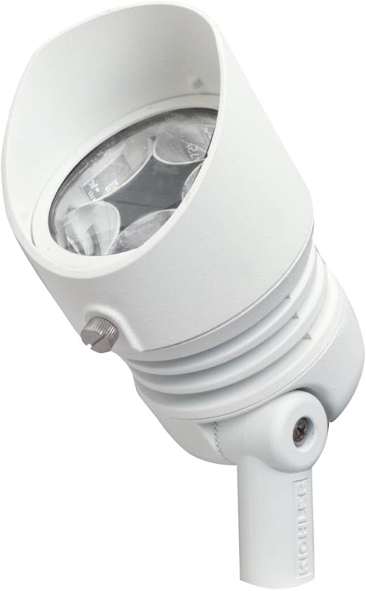 Amazon キッチラーライティングwht30ランドスケープキャストアルミ12v 6 5ワット5ダイオードled 35度調整可能な洪水 ライト テクスチャホワイト Kichler Lighting ホーム キッチン 通販