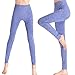VAMEI Women's Yoga Pants High Waist Running Workout Leggings, Navy, One Size
