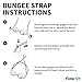 Flow Bungee Goggle Strap Kit (2-Pack) - Universal Adjustable Replacement Straps for Swim Goggles (Neon Green)