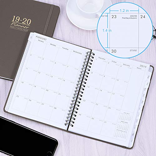 1 2019+2020+Academic+Planner+Calendar+Twin+Wire