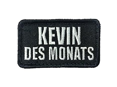Café Viereck Kevin des Monats Fun Patch mit Klett