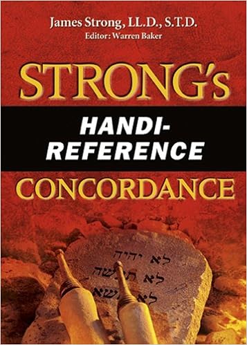 Strong S Handi Reference Concordance Amg Handi Reference Series