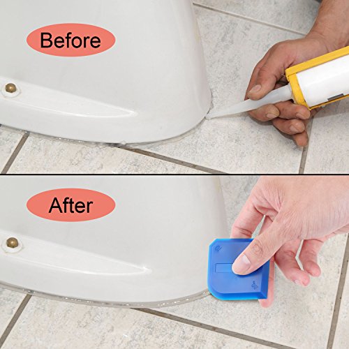 2 Pieces Caulking Tool Set Silicone Sealant Grout Finishing Tool for