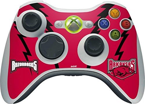 U of Arkansas Fayetteville - U of Arkansas Razorbacks - Skin for 1 Microsoft Xbox 360 Wireless Controller