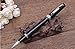 Ballpoint Pen 2501 Office Writing Set Gel Ink Roller Ball Pens for Signature Calligraphy Black Lacquer Chrome Trim with Fine Point Black Refill with Gift Box