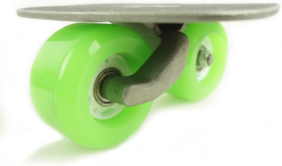 SUIXIN Free Line Style Drift Roller Skate Skateboard Pu Wheels Aluminum Surface (Green)