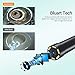 WiFi Endoscope, DEPSTECH Upgrade 5.0MP HD Inspection Camera Snake Wireless Borescope, 16 Inch Focal Distance, Semi-Rigid Cable, 2600mAh Battery for Smartphone Tablets with iOS & Android-16.5ft