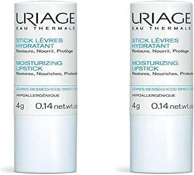 Uriage Eau Thermale Moisturizing Lipstick 2 x 4g Lip Balm