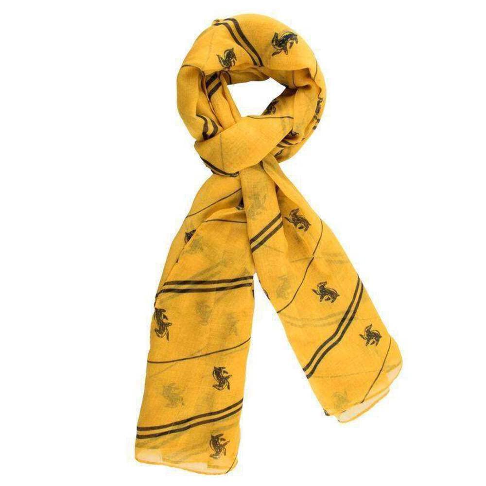 Cinereplicas - Harry Potter - Lightweight Scarf - Hufflepuff - Voile - Unisex