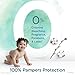 Diapers Size 4, 316 Count - Pampers Pure Protection Disposable Baby Diapers, Hypoallergenic and Fragrance Free with Aqua Pure 4X Pop-Top Sensitive Water Baby Wipes, 224 Count (Old Version)