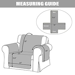 TOMORO Non-Slip Chair Sofa Slipcover