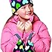 Hold’Em - Extra Sturdy Mitten Clips with a Tight Grip, Must-Have Kid Glove Clips with Snowman Design, Mitten Clips for Kids, Toddlers & More, Keeps Winter Accessories Accessible, Gray