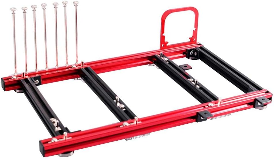 Kafuty ATX Motherboard Open Frame Case DIY Aluminum Alloy Bare Bones PC