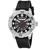 Wenger Roadster Stainless Steel Watch with Silicone Strap