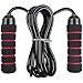 Homello Weighted Jump Rope (1LB) with Memory Foam Handles and Steel Cable - for Fitness, Crossfit, Boxing and MMA