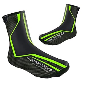 Lixada Cycling Overshoes,MTB Mountain Bike Bicycle Warm Shoe Covers Waterproof Windproof Rain Snow Boot Protector…