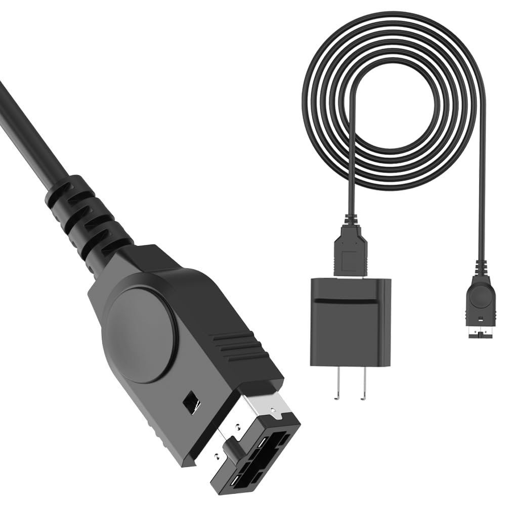 HAUZIK Charger for Nintendo Gameboy Advance SP and NDS Gen1, AC Power Supply Adapter with Charging Cord