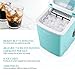 iSiLER Portable Ice Maker, Counter Top Ice Maker Machine Makes 26.4 lbs of Ice per 24 hours, 9 Ice Cubes ready in 7 Minutes, X L Ice Cubes Size Electric Ice Maker with Ice Scoop and 1.5 lb Ice Storage