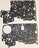 Global Transmission Parts A4LD Transmission Upper & Lower Valve Body Separator Plate Gasket Set E8RY-7C155-A/E8RY-7D100-A