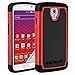 AERO ARMOR Protective Case for LG Volt LS740 - RED