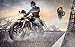 Baile Motorcycle Helmet Bluetooth Headset, Wireless Helmet Headphones Communication Systems for Motorbike (No Bluetooth Intercom for 2-3Riders Pairing)