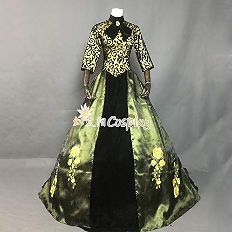 Amazon ディズニー プリンセス シンデレラ ドレス 仮装 シンデレラのお母さん コスプレ衣装 パニエ コスプレ 仮装 通販