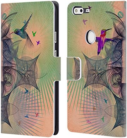 Official Spires The Hummingbird Dimension Illustration Leather Book Wallet Case Cover For Google Pixel XL