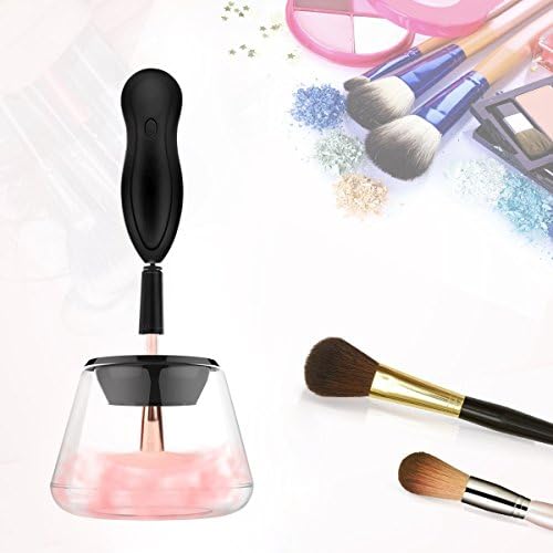 Makeup Brush Cleaner, Electronic Automatic Makeup Brush Cleaner and Dryer Tool Machine Suitable for All Size