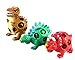 Lemostaar Dinosaur Stress Relief Toys for Kids and Adults: Best Stress Reduction Toy - 3 Dinosaur Stress Balls in 1 Pack Idea, Adorable Kids, Fun & Soft Novelty Pressure