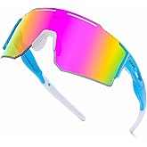 IKTOD Sports Polarized Sunglasses UV Protection for Youth, Men & Women, Ideal for Cycling Running Baseball Skiing & Softball