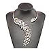 Holylove Crystal Costume Statement Necklace for Women Novelty Fashion Jewelry 1 pc with Gift Box- HLN0008 Crystal