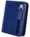 YALUXE Women's RFID Blocking Small Compact Leather Wallet Ladies Mini Purse with ID Window Blue RFID